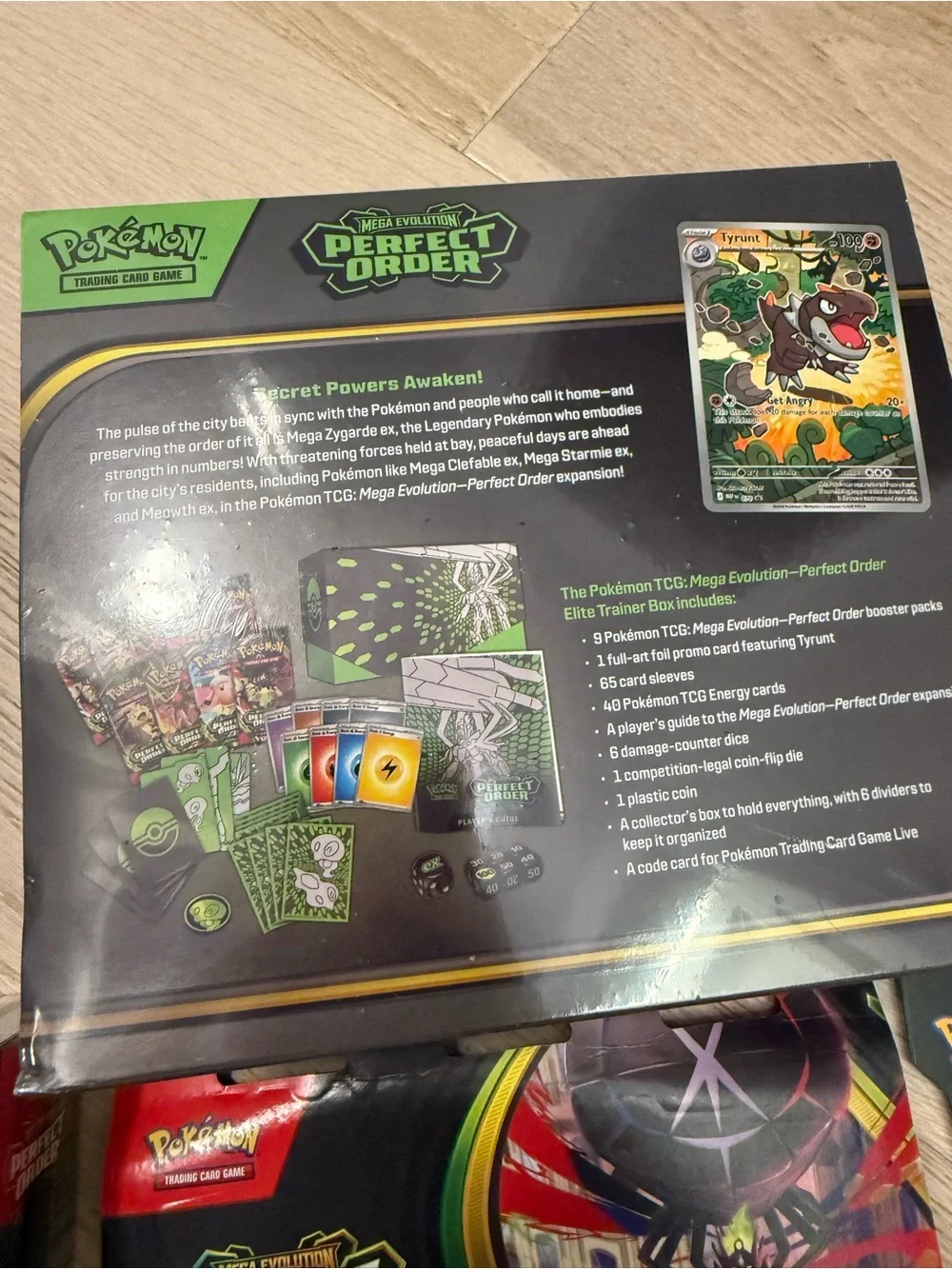 Pokemon TCG Mega Evolution Perfect Order Bundle ETB, Booster, + Packs